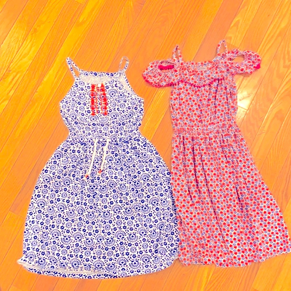 Two Little Girls Carter’s Dresses 4T/5